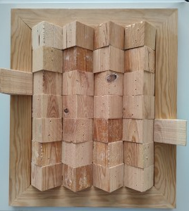 Elżbieta Łacina, drewno - forma przestrzenna
