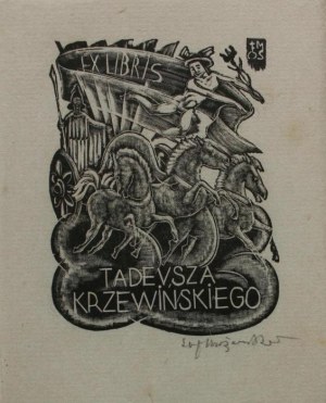 Stefan Mrożewski, Ex libris Tadeusza Krzewińskiego