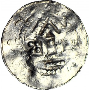 Otto and Adelaide 983-1002, denarius with shrine