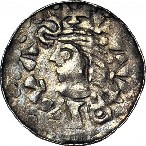 Ladislaus I Herman 1081-1102, Denar Cracow, VLA+DISLAS