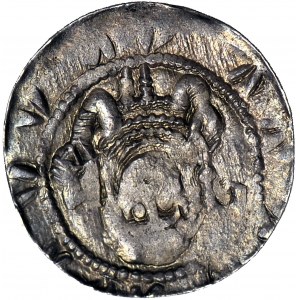 Ladislaus II the Exile 1138-1146, Denar, prince and bishop, E