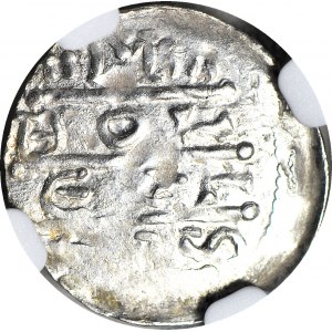 R-, Boleslaw IV the Curly, Denarius, Emperor, minted