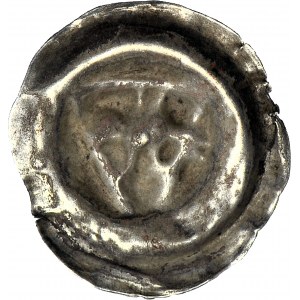 RR-, Pomorze Gdańskie, Sambor II 1217-1278, Brakteat, Gryf w tarczy, R6