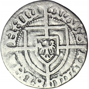 R-, Deutscher Orden, Jan von Tiefen 1489-1497, Pfennig, R3