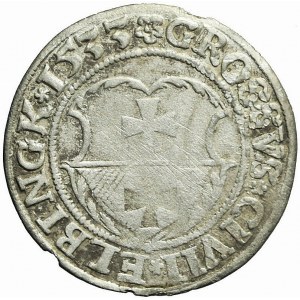 Sigismund I the Old, 1533 penny, Elblag, ELBINGK/PRVSSI
