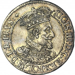Zygmunt III Waza, Ort 1616, Gdańsk, piękny