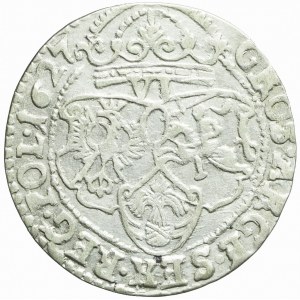 Zygmunt III Waza, Sixpence 1627, Kraków.