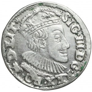 Zygmunt III Waza, Trojak 1590, Olkusz, rzadki