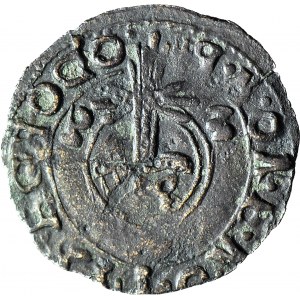 RR-, Z. III Vasa, Half-track 1623,/33 period forgery, mistaken coats of arms - hare, monkey