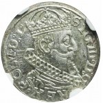 Sigismund III Vasa, 1627 penny, Vilnius, minted