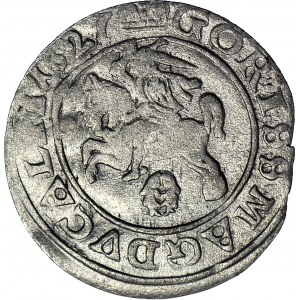 RR-, Sigismund III Vasa, 1627 penny, Vilnius, GORISS