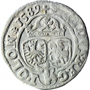 R-, Sigismund III Vasa, Shelrog, Olkusz 1589