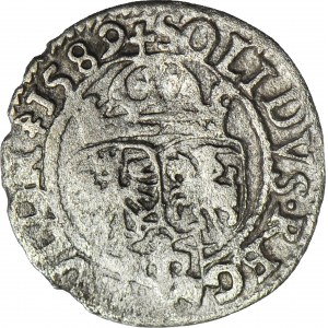 R-, Sigismund III Vasa, Shelrog, Olkusz 1589