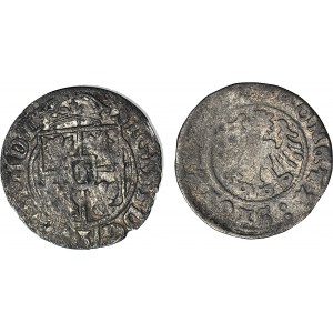 Satz von 2 Halbpence 1622 und Halbpence 1508