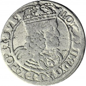 Jan II Kazimierz, Szóstak, 1662 GBA, Lwów, REX PO (zamiast POL)