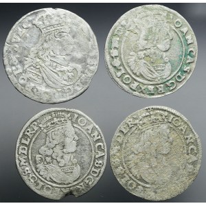 John Casimir, Set of four crown sixpences