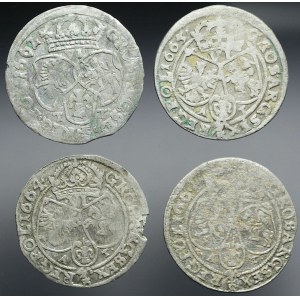 John Casimir, Set of four crown sixpences