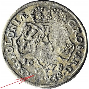 John III Sobieski, Sixpence 1678, Bydgoszcz, beautiful