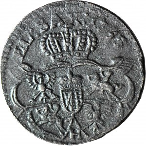 August III Sas, Grosz 1755 H, mała głowa