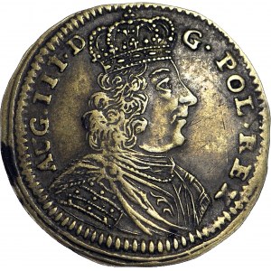 RR-, Augustus III Sas, Nuptial count 1719, Nuremberg, R5