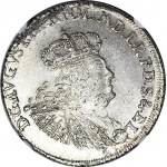August III Sas, Gold Danzig 1762 REOE, b. nice