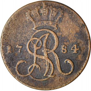 Stanislaw A. Poniatowski, 1784 EB penny