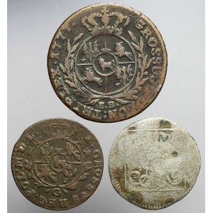 Stanislaw A. Poniatowski, Set of three coins