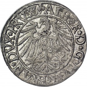 Duchy of Prussia, Albrecht Hohenzollern, Grosz 1542, Königsberg