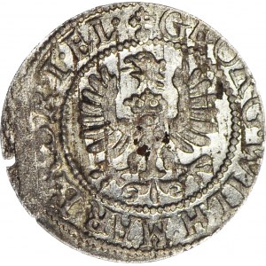 Duchy of Prussia, George Wilhelm, 1627 shellac, Königsberg, minted