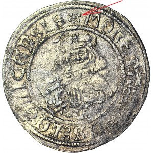 RR-, Silesia, Duchy of Legnicko-Brzeskie, Frederick II, penny without date, FLOWERS, Legnica