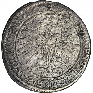 R, Silesia, George Wilhelm, 15 krajcars 1675, BRZEG, LAST YEAR OF BEATING!