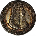 R-, Silesia, Francis Ludwig, 6 krajcars 1693, Nysa, RARE NOMINAL