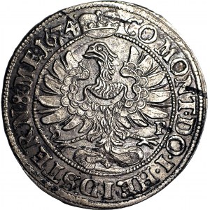 Silesia, Duchy of Olesnica, Sylvius Frederick, 6 krajcars 1674 SP, Olesnica, minted