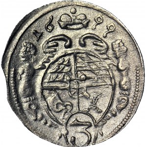 Silesia, Duchy of Olesnica, Krystian Ulryk, Greszel 1699 L-L, Olesnica