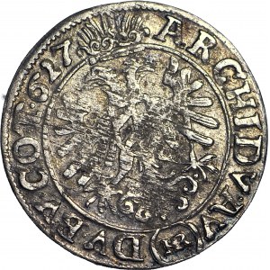 R-, Silesia, Ferdinand II, 3 krajcars 1627 (HR), wide Haki, Wroclaw, rare