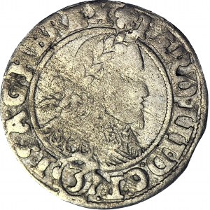 Silesia, Ferdinand III, 3 krajcars 1645 (Swan), Wrocław