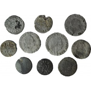 10 pcs. set Silesia, Leopold and Ferdinand