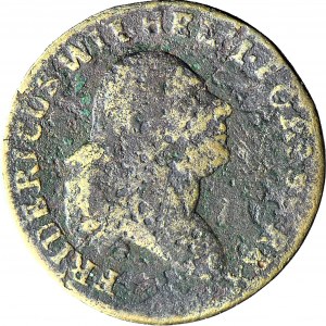 Partition, South Prussia, 1796 B penny, Wroclaw.