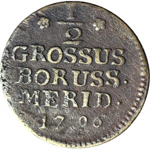 Prussian partition, Half-penny 1796B, Breslau