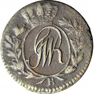 Prussian partition, Half-penny 1796B, Breslau