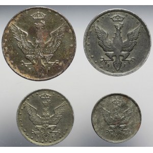 Kingdom of Poland, Set of 4 Coins