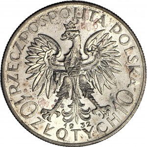 10 zloty 1932, Head, Warsaw, minted