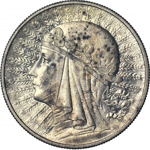 10 gold 1932, Head, London, minted