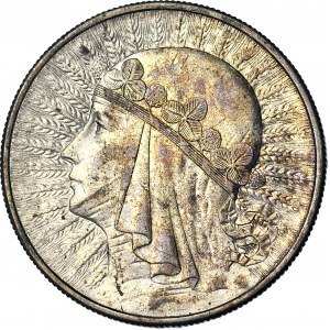 10 złotych 1932, Głowa, Londyn, mennicza