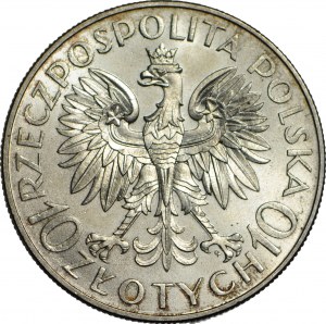 10 złotych 1933, Traugutt, WYŚMIENITY