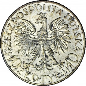 10 złotych 1933, Traugutt, ładny