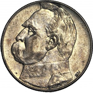 10 zloty 1934, Pilsudski, STRZELECKI EAGLE