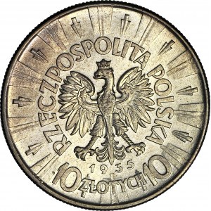 10 złotych 1935, Piłsudski, menniczy