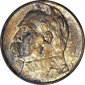 10 gold 1936, Pilsudski, beautiful