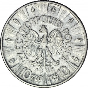 10 złotych 1936, Piłsudski